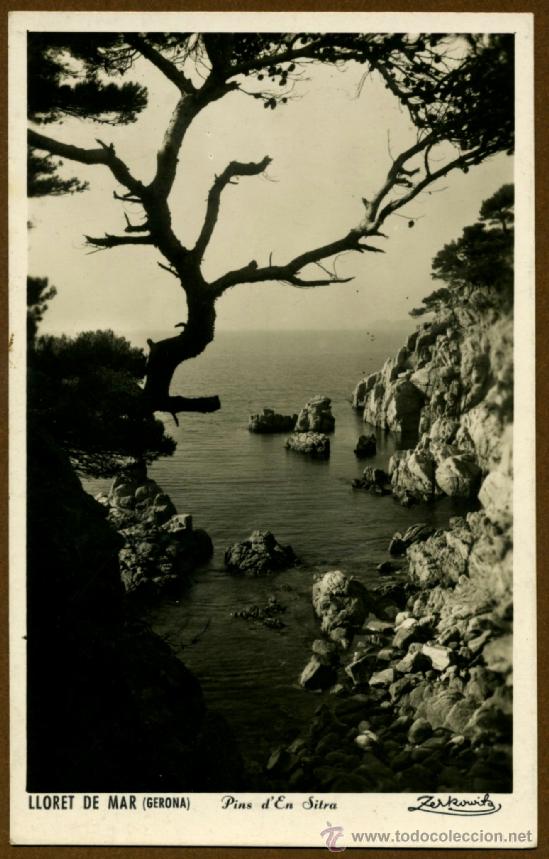 Postales: Postal B/N. GERONA - LLORET DE MAR