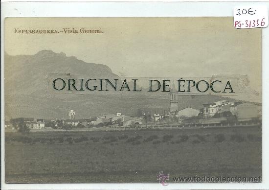 Postcards: (PS-31356)POSTAL FOTOGRAFICA DE ESPARRAGUERA-VISTA GENERAL