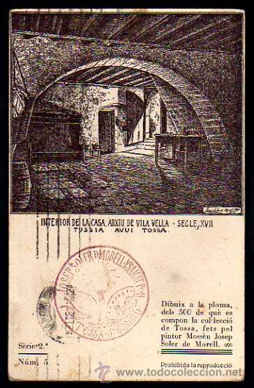 Postales: Postal de Tossa.  Circulada 1934 - Foto 1