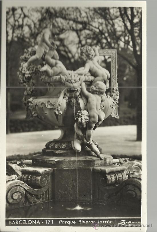 Postales: BARCELONA PARQUE RIVERSA ESCRITA - Foto 1