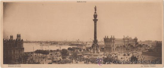 Postales: BARCELONA.- MONUMENTO DE COL&Oacute;N. - Foto 1