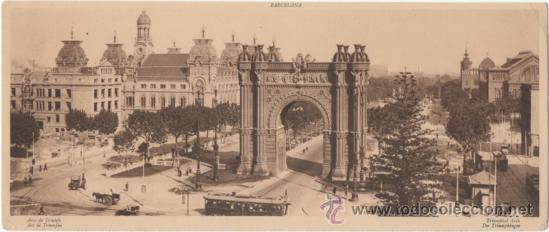 Postales: BARCELONA.- ARCO DE TRIUNFO. - Foto 1