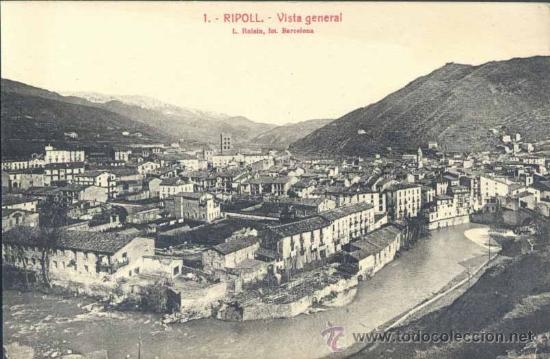 Postales: RIPOLL (GERONA).- VISTA GENERAL - Foto 1