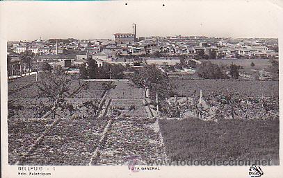 Postales: POSTAL BELLPUIG VISTA GENERAL - Foto 1