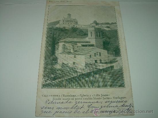Postales: ANTIGUA POSTAL......VALLVIDRERA.....BARCELONA. - Foto 1