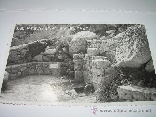 Postcards: ANTIGUA POSTAL..........LA RIBA