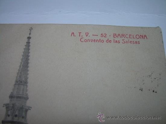 Postales: ANTIGUA POSTAL.......BARCELONA. - Foto 2
