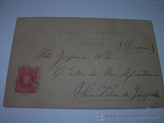 Postales: ANTIGUA POSTAL.......BARCELONA. - Foto 3