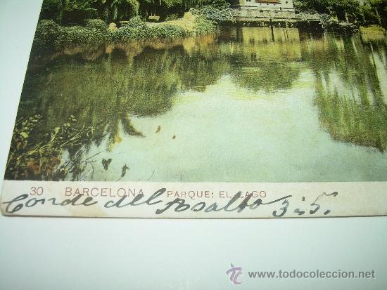 Postales: ANTIGUA POSTAL.......BARCELONA. - Foto 2