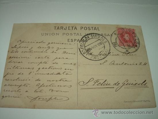 Postales: ANTIGUA POSTAL.......BARCELONA. - Foto 3