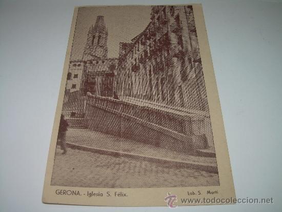 Postales: ANTIGUA POSTAL............GERONA - Foto 1