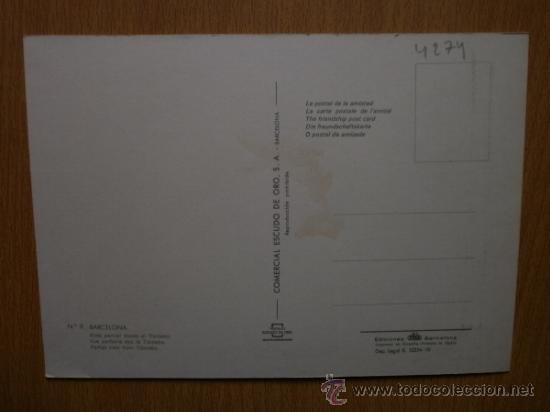 Postales: BARCELONA. - Foto 2