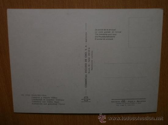 Postales: BARCELONA. - Foto 2