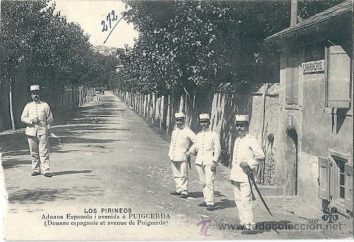 Postales: 0947A - LOS PIRINEOS ADUANA ESPA&Ntilde;OLA I AVENIDA &Aacute; PUIGCERD&Aacute;.