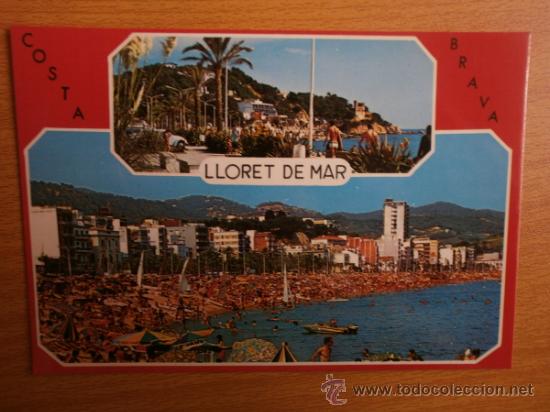 Postales: COSTA BRAVA. LLORET DE MAR. - Foto 1