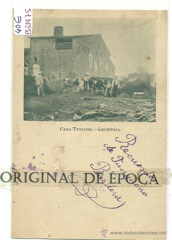 Postcards: (PS-31975)POSTAL DE CASA TEIXIDOR LECHERIA