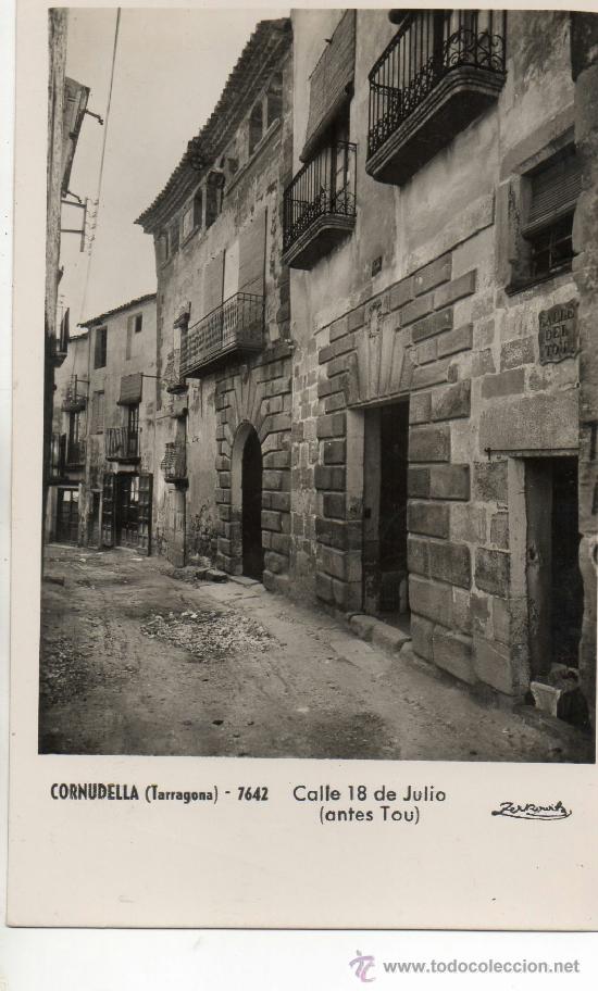 Postales: cornudella. 7642 calle 18 de julio. zerkowitz - Foto 1