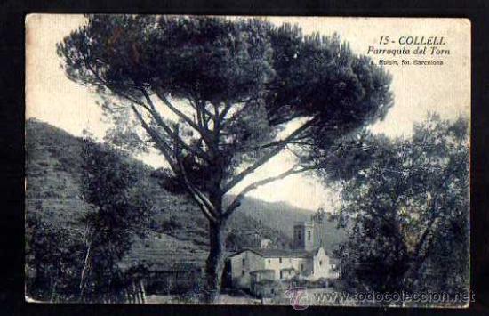 Postales: Collell. Parroquia del Torn. No circulada. - Foto 1