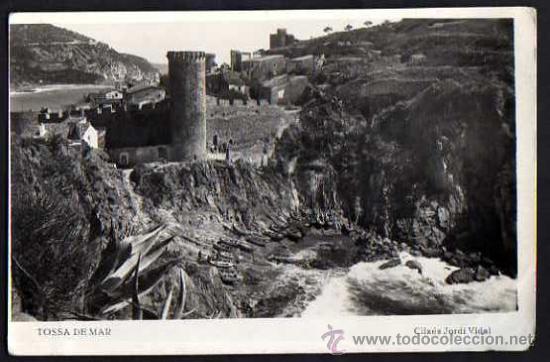 Postales: Tossa . No Circulada. Despegada de &aacute;lbum - Foto 1