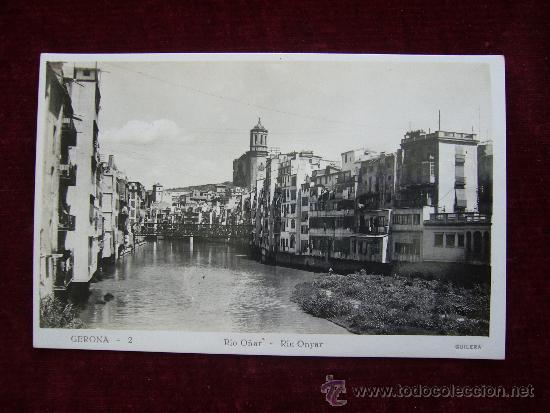 Postales: Postal 2. Rio O&ntilde;ar. Girona. Guilera. - Foto 1