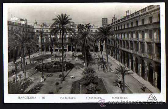 Postales: Barcelona. Pla&ccedil;a Macia. No circulada - Foto 1