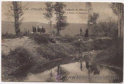 Postales: Collel, postal antigua