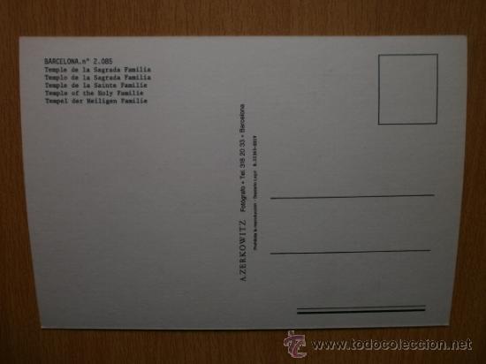 Postales: BARCELONA. - Foto 2