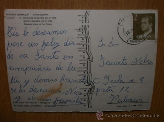 Postales: TARRAGONA. COSTA DORADA. - Foto 2