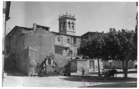 Postales: anglesola. virgen del portal. fot calafell