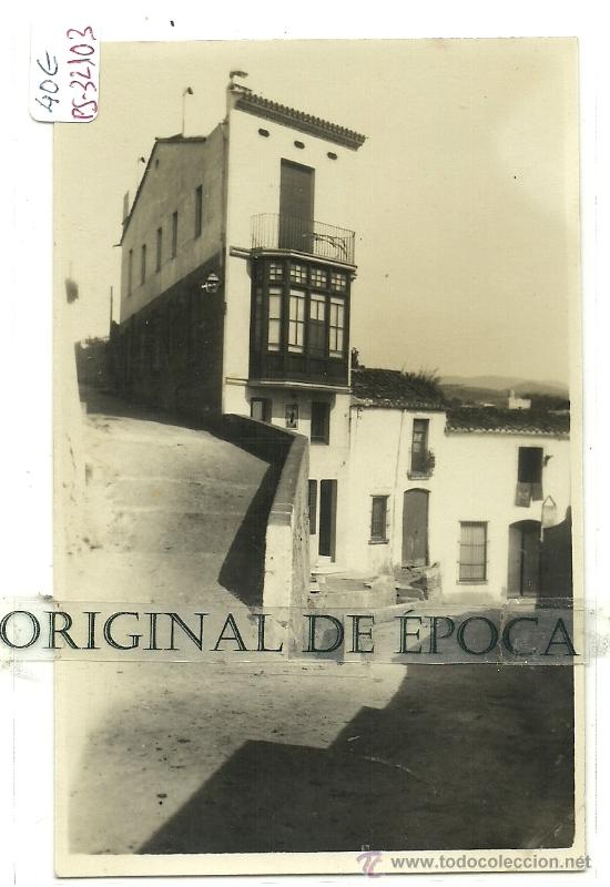 Postcards: (PS-32103)POSTAL FOTOGRAFICA DE ARENYS DE MAR-FOTO J.CASTELLS.CALLE PI I MARGALL