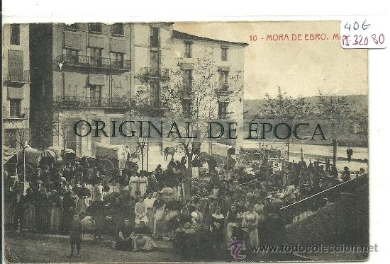 (PS-32080)POSTAL DE MORA DE EBRO-MERCADO