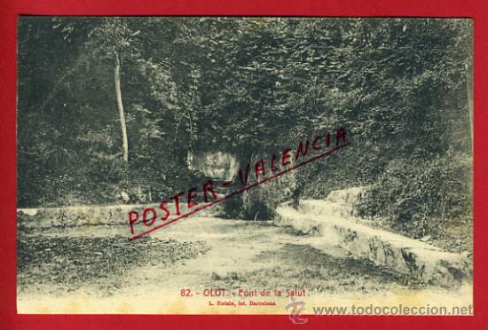 Postales: POSTAL OLOT, GERONA, FONT DE LA SALUT,   P76356 - Foto 1