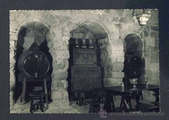 Postales: Postal d' ARGENTERA: Sant Miquel d' Escornalbou, la Bodega (Ed. A. Vidal Serie B num. 5)