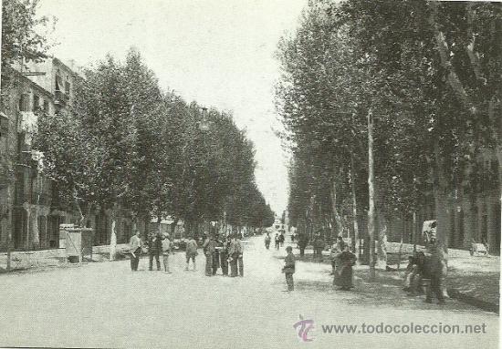 Postales: 0808F - RAMBLA DE FERRAN (1920-1930 -LLEIDA-ARTIGUES- IEI - MIDE 16X11 CM APROX - EDIC. FACS&Iacute;MIL
