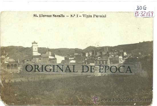 Postcards: (PS-32189)POSTAL FOTOGRAFICA DE SANT LLORENS SAVALLS-VISTA PARCIAL