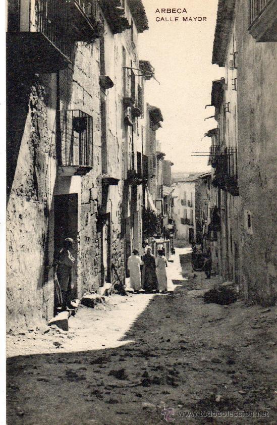 Postales: arbeca. calle mayor. - Foto 1