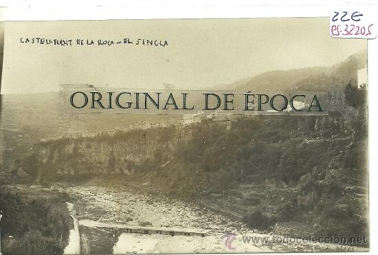 Postkarten: (PS-32205)POSTAL FOTOGRAFICA DE CASTELLFULLIT DE LA ROCA-EL SINCLA