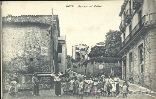 Postales: MOY&Aacute; (BARCELONA).- BAIXADA DEL MESTRE - Foto 1