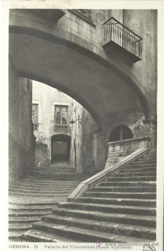 Postales: GERONA PALACIO DEL VIZCONDADO - Foto 1