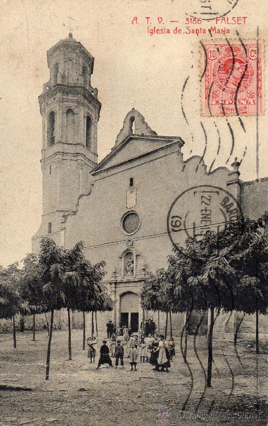 Postales: falset.3186 atv Iglesia de santa maria