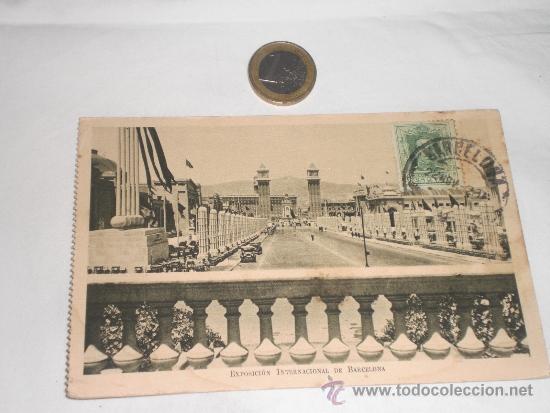 Postales: EXPOSICION INTERNACIONAL DE BARCELONA - Foto 1