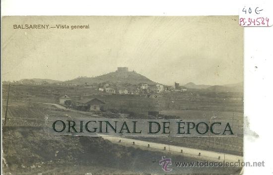 Postkarten: (PS-34589)POSTAL FOTOGRAFICA DE BALSERENY-VISTA GENERAL.FERROCARRIL