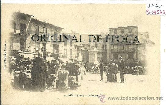 Postkarten: (PS-34573)POSTAL DE PUIGCERDA-EL MERCADO