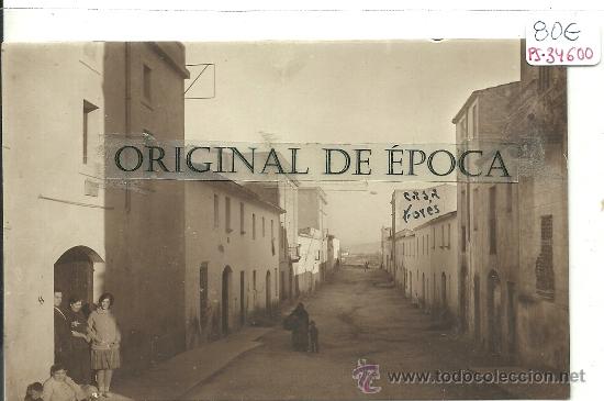 Postcards: (PS-34600)POSTAL FOTOGRAFICA DE SANT JAUME DELS DOMENYS-CALLE ALFONSO MASSERAS