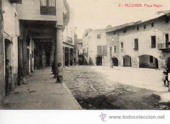 Postales: alcover. 2 pla&ccedil;a major. thomas - Foto 1