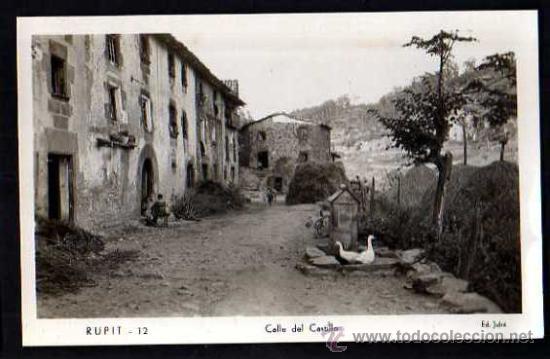 Postales: Rupit. Calle del Castillo.  Ed Jufr&eacute; - Foto 1