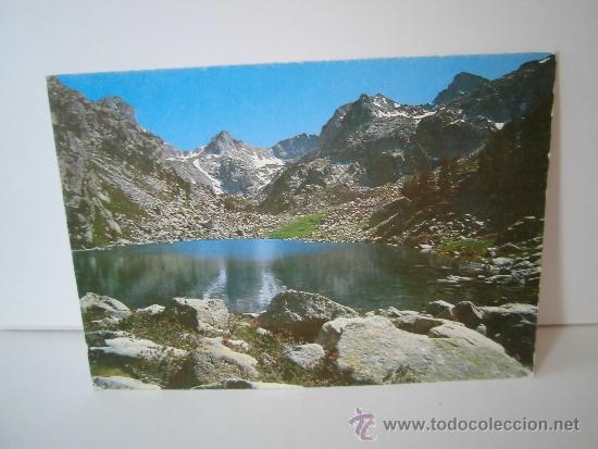 Cartoline: N&ordm; 35.PARQUE NACIONAL DE SANT MAURICI.SPOT PIRINEO CATALAN LAGO MONASTERIO Y PICOS PEGUERA.