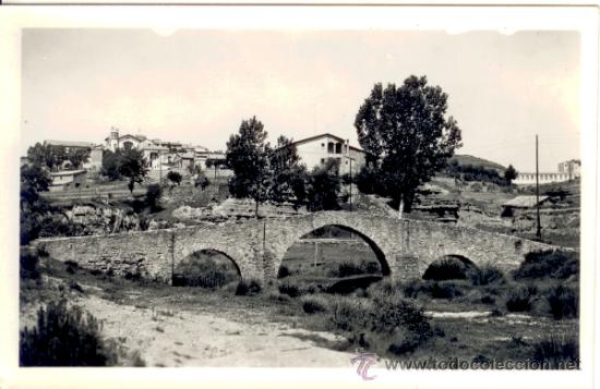 Postales: Aviny&oacute; - Bages - Postal puente - Foto 1