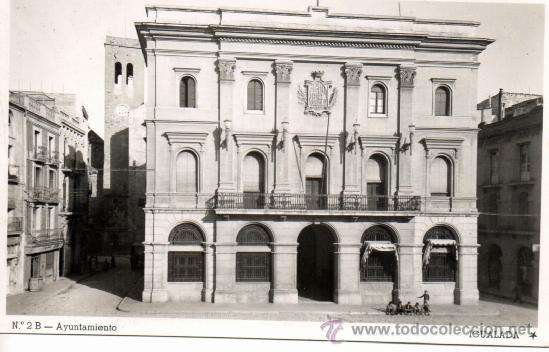 Postales: igualada. 2b ayuntamiento - Foto 1