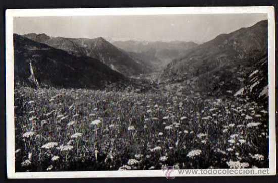 Postales: Valle de Ar&aacute;n. Puyolo desde el Clot del Sol&agrave;. No circulada. Zerkowitz.